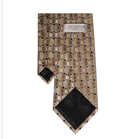 Insignia by Martin Wong Brown Tie XL 64 x 4 - Picture 2 of 5